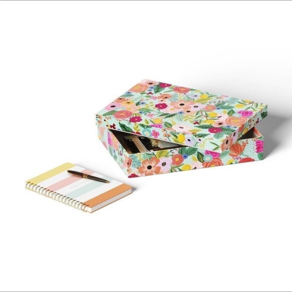 Rifle Paper Co. Decorative Medium Size Storage Box - Garden Party - Picture 2 of 8